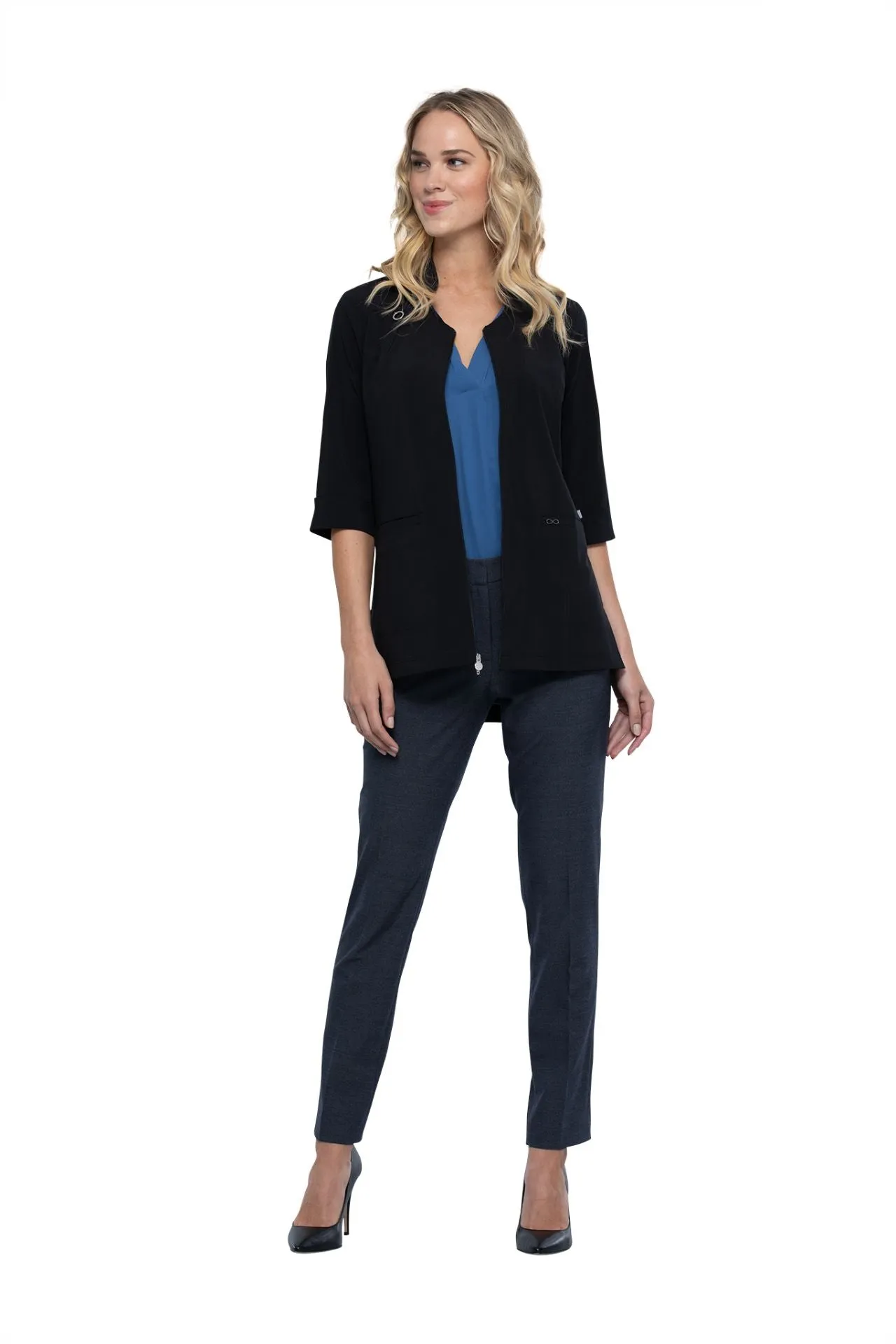 CLEARANCE Zip Front Tunic