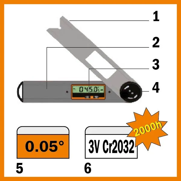 CMT DAF-001 Digital Angle Finder