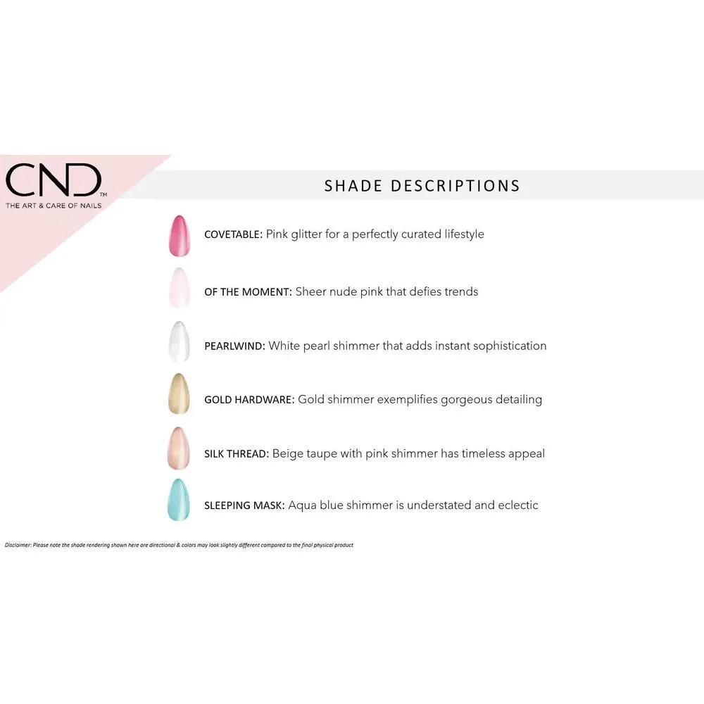 CND Shellac Quiet Luxury Collection - Pearlwind #494 / 0.25 fl oz.