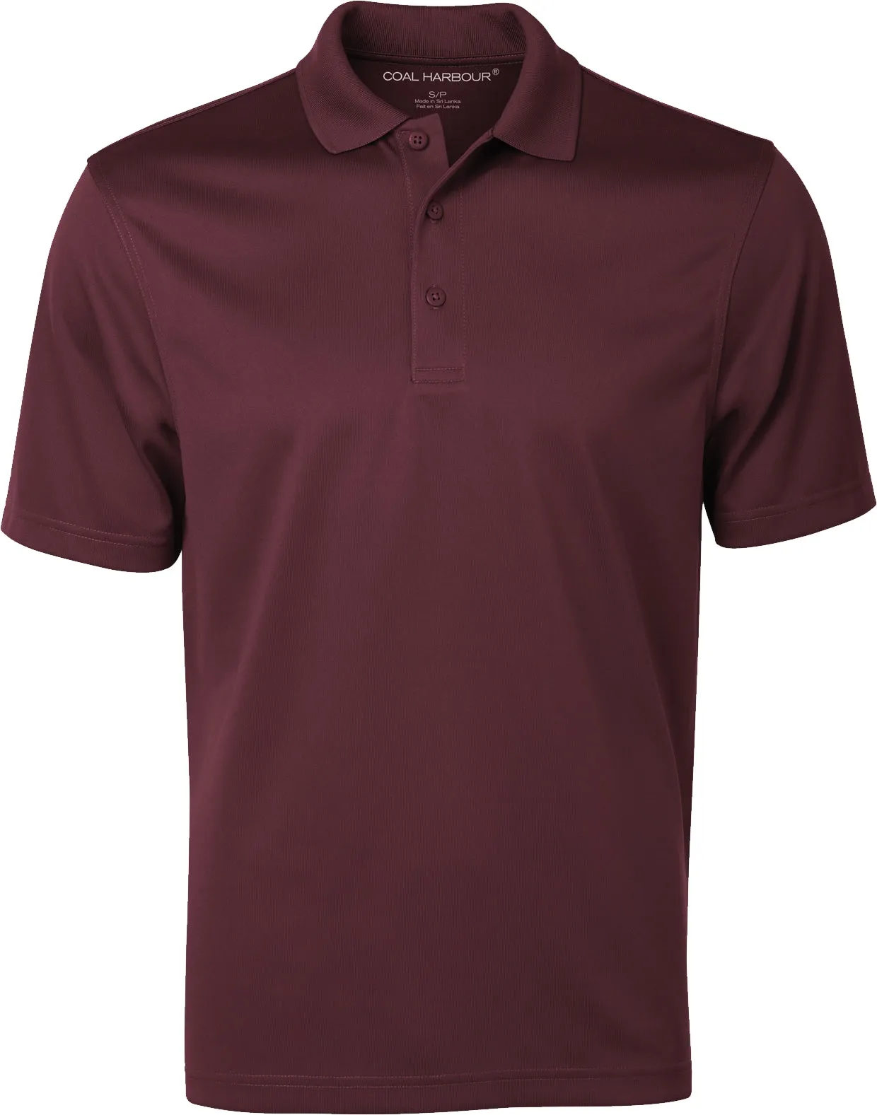 COAL HARBOUR® Snag Proof Sport Shirt Maroon