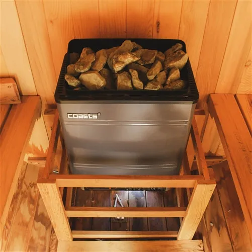 Coasts Sauna Heater 9KW 240V with CON 3 Outer Digital Controller for Spa Sauna Room I SPAFAIR