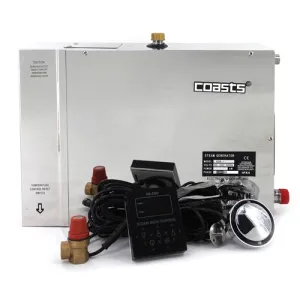 Coasts Steam Generator 12KW for Saunas, 240V, KS-150 Controller I SPAFAIR