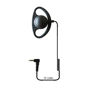 CodeRED Headsets Shield JR 3.5 D-Ring Listen Only Radio Ear Piece