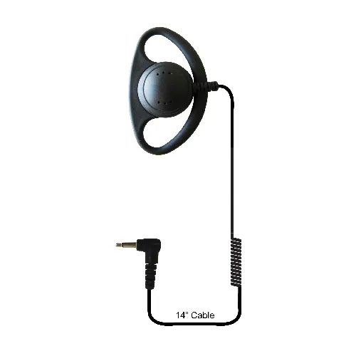 CodeRED Headsets Shield JR 3.5 D-Ring Listen Only Radio Ear Piece