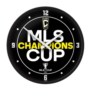 Columbus Crew: MLS Cup Champs, Bold Design - Modern Disc Wall Clock