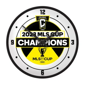 Columbus Crew: MLS Cup Champs - Modern Disc Wall Clock