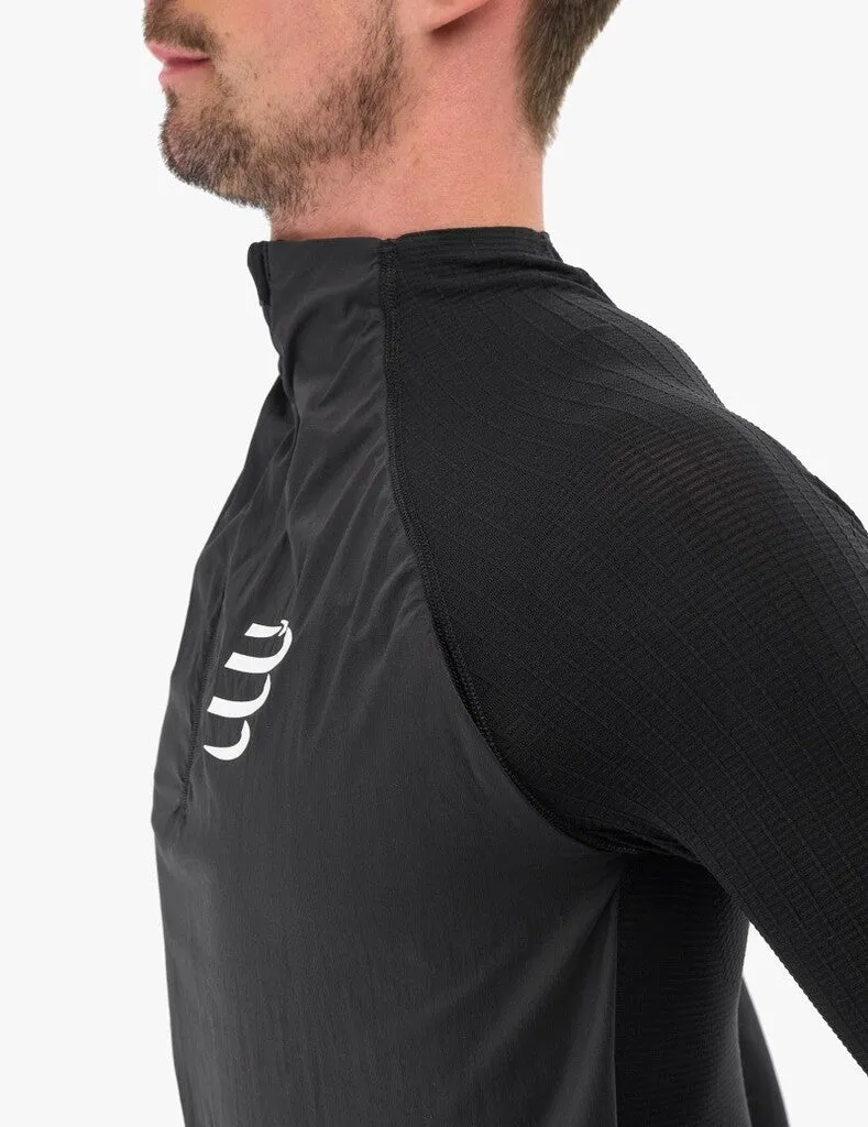 Compressport - Hurricane Windproof Seamless Half Zip Top
