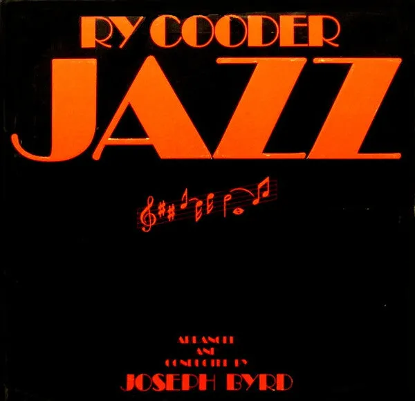 Cooder, Ry - Jazz - Hot Stamper