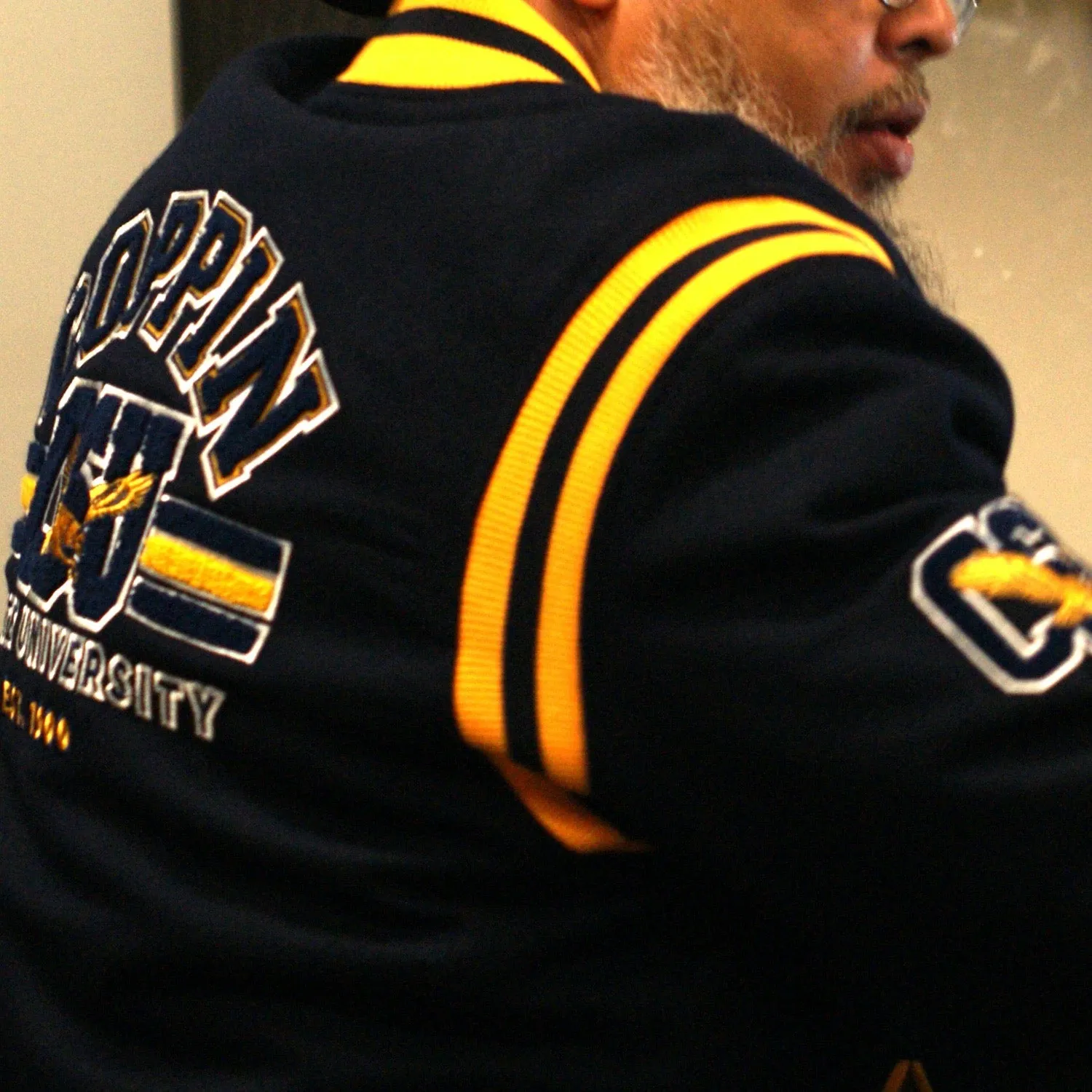Coppin St. |  VARSITY NAVY JACKET (K)