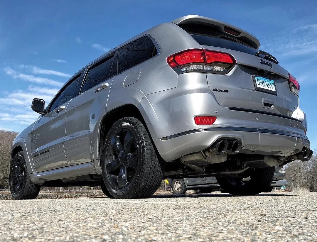 Corsa Sport Cat-Back Exhaust (Black) Jeep Grand Cherokee Summit 5.7L V8 Hemi (14-21)