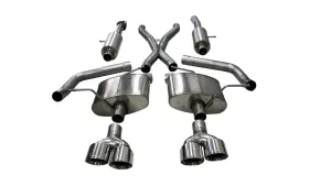Corsa Sport Cat-Back Exhaust Jeep Grand Cherokee Trackhawk 6.2L SC (18-21)