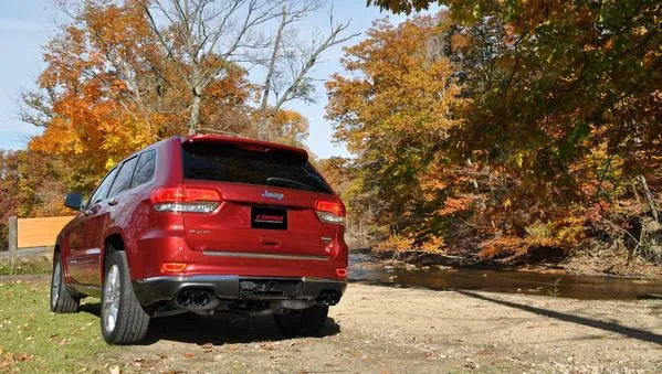 Corsa Sport Cat-Back Exhaust (Polished) Jeep Grand Cherokee Summit 5.7L V8 Hemi (14-21)