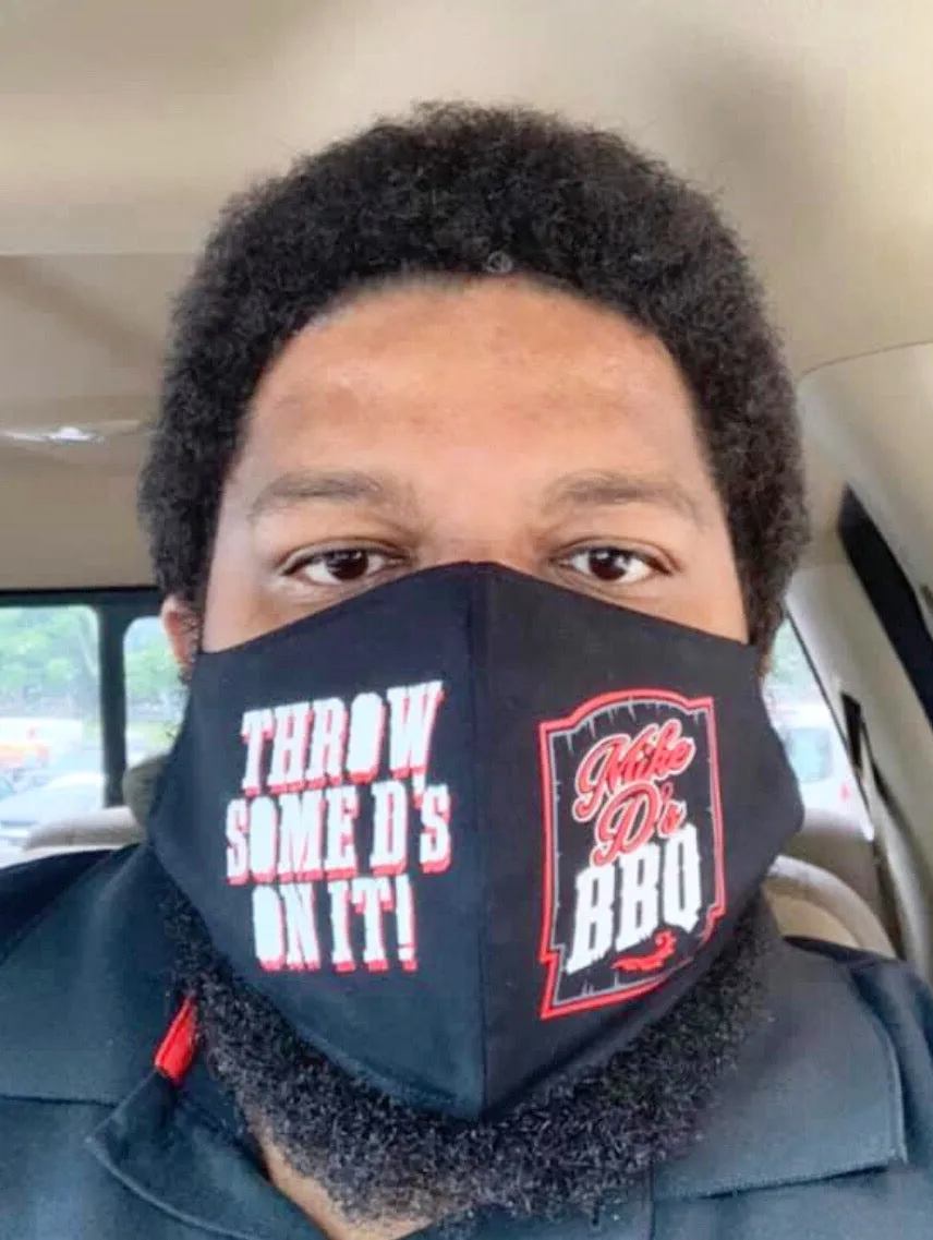 Cotton Face Mask with Filter Pocket - CUSTOM LOGO