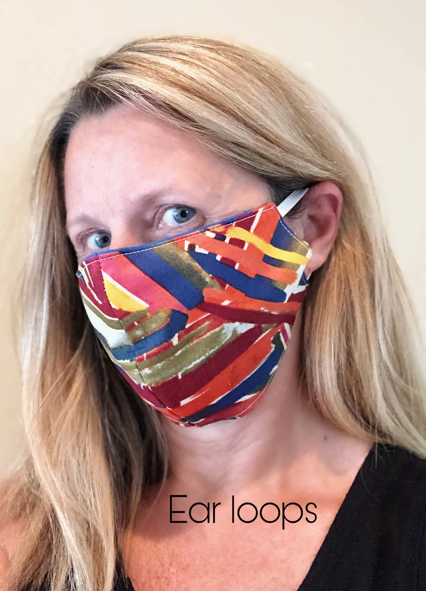 Cotton Face Mask with Filter Pocket - CUSTOM LOGO