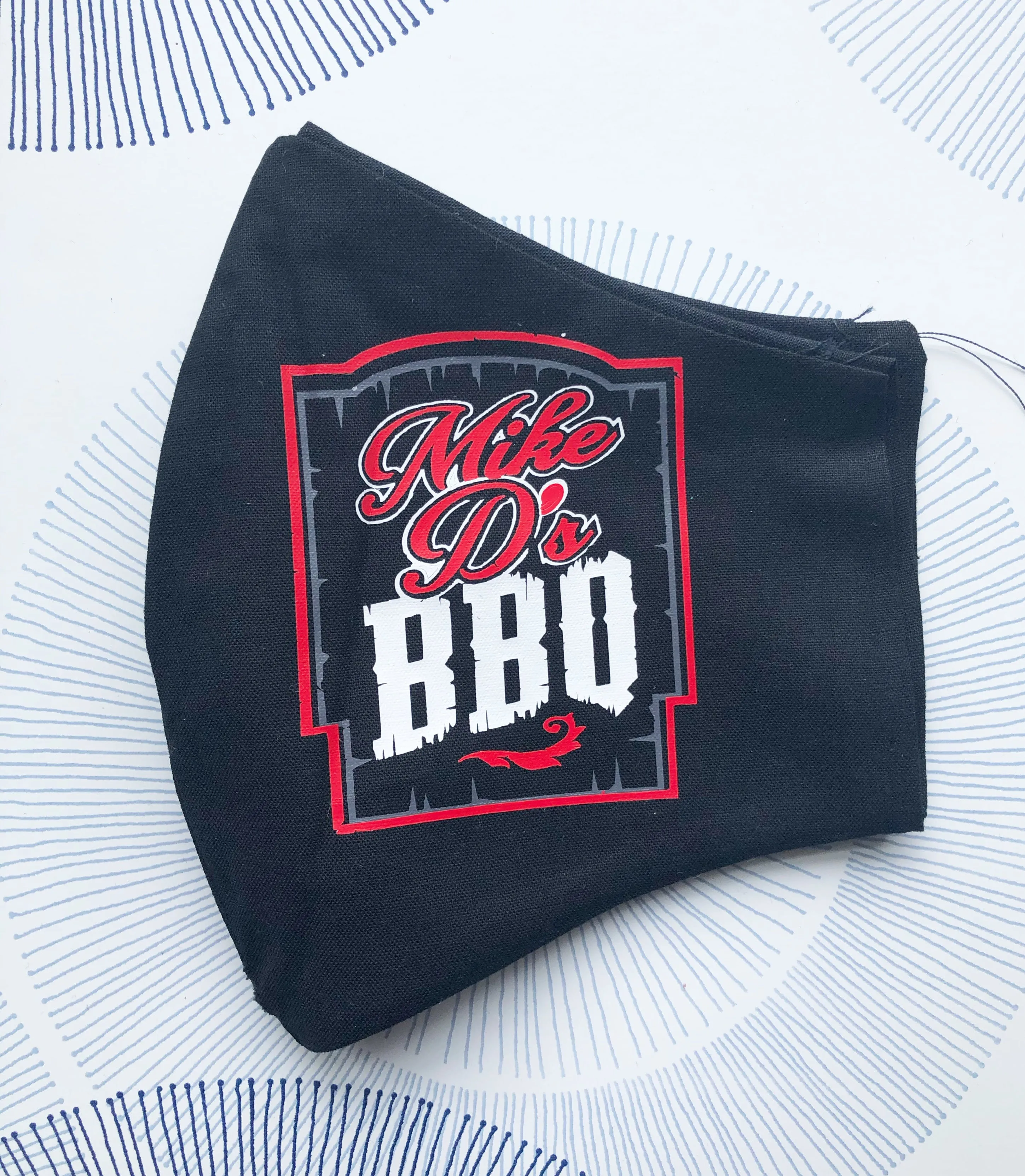 Cotton Face Mask with Filter Pocket - CUSTOM LOGO