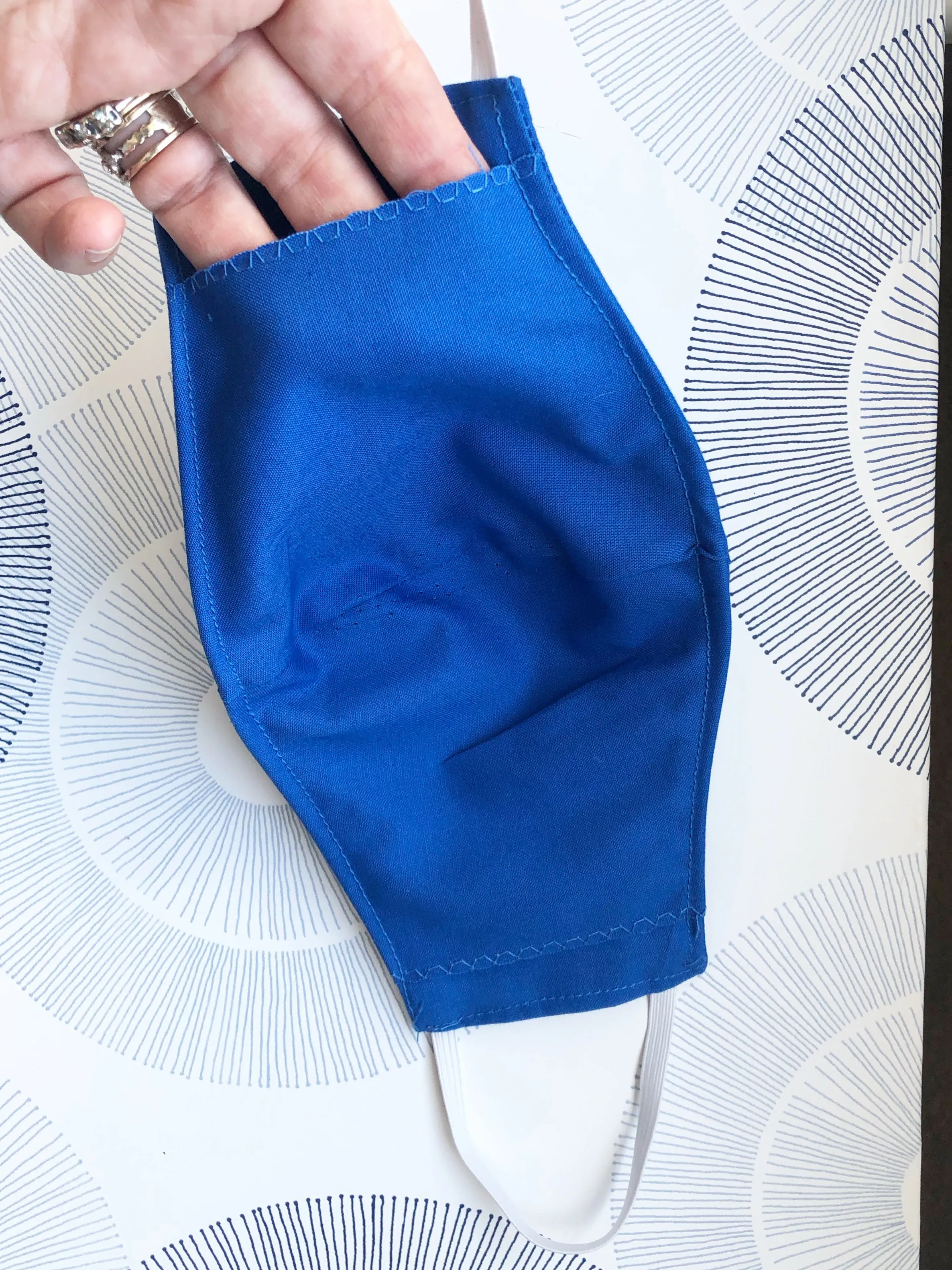 Cotton Face Mask with Filter Pocket - CUSTOM LOGO