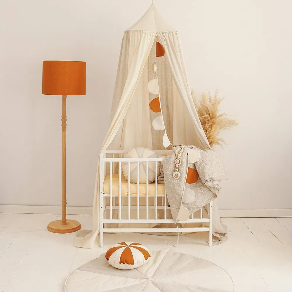 Cream Circus Decorative Canopy - Cream