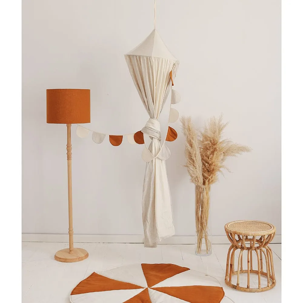 Cream Circus Decorative Canopy - Cream