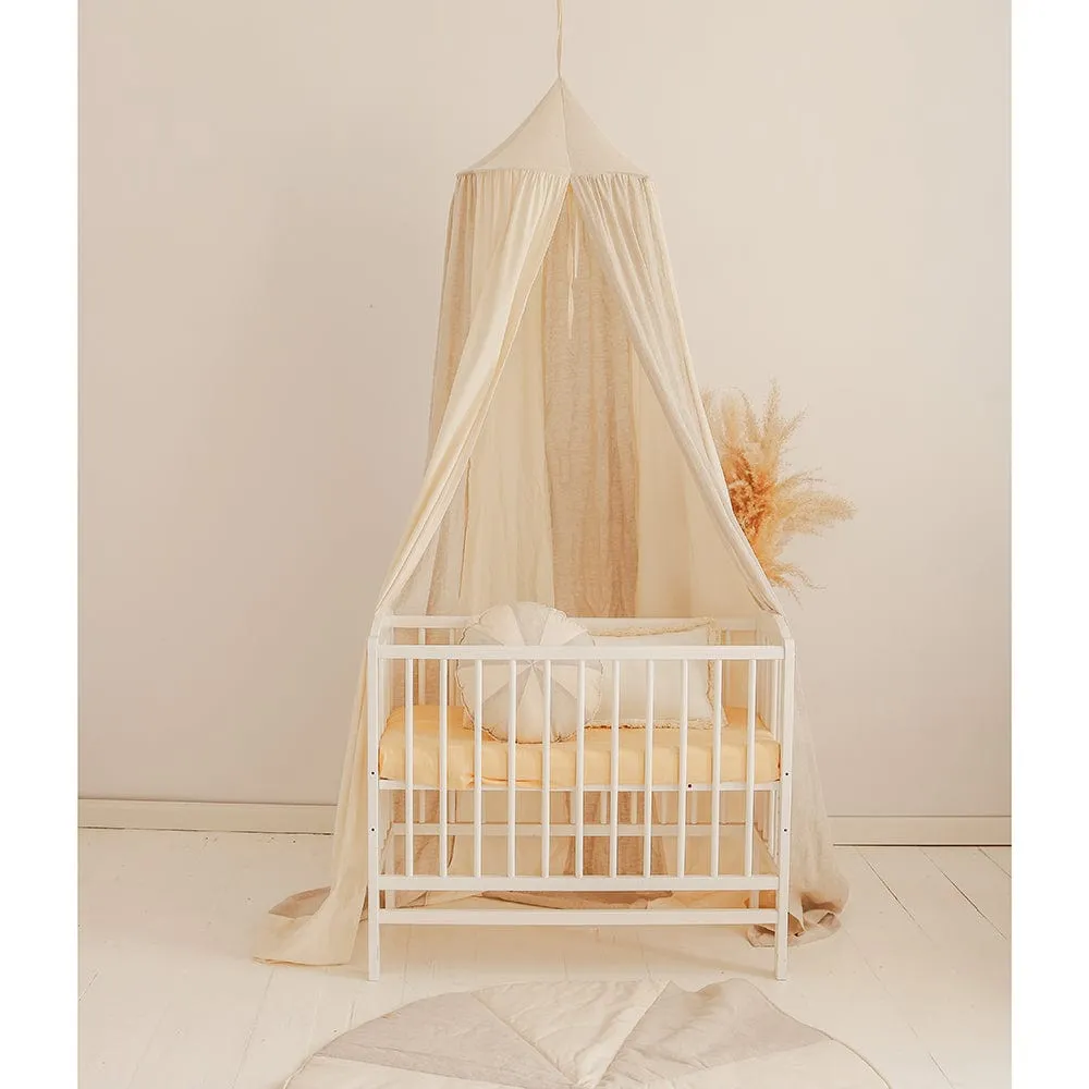 Cream Circus Decorative Canopy - Cream