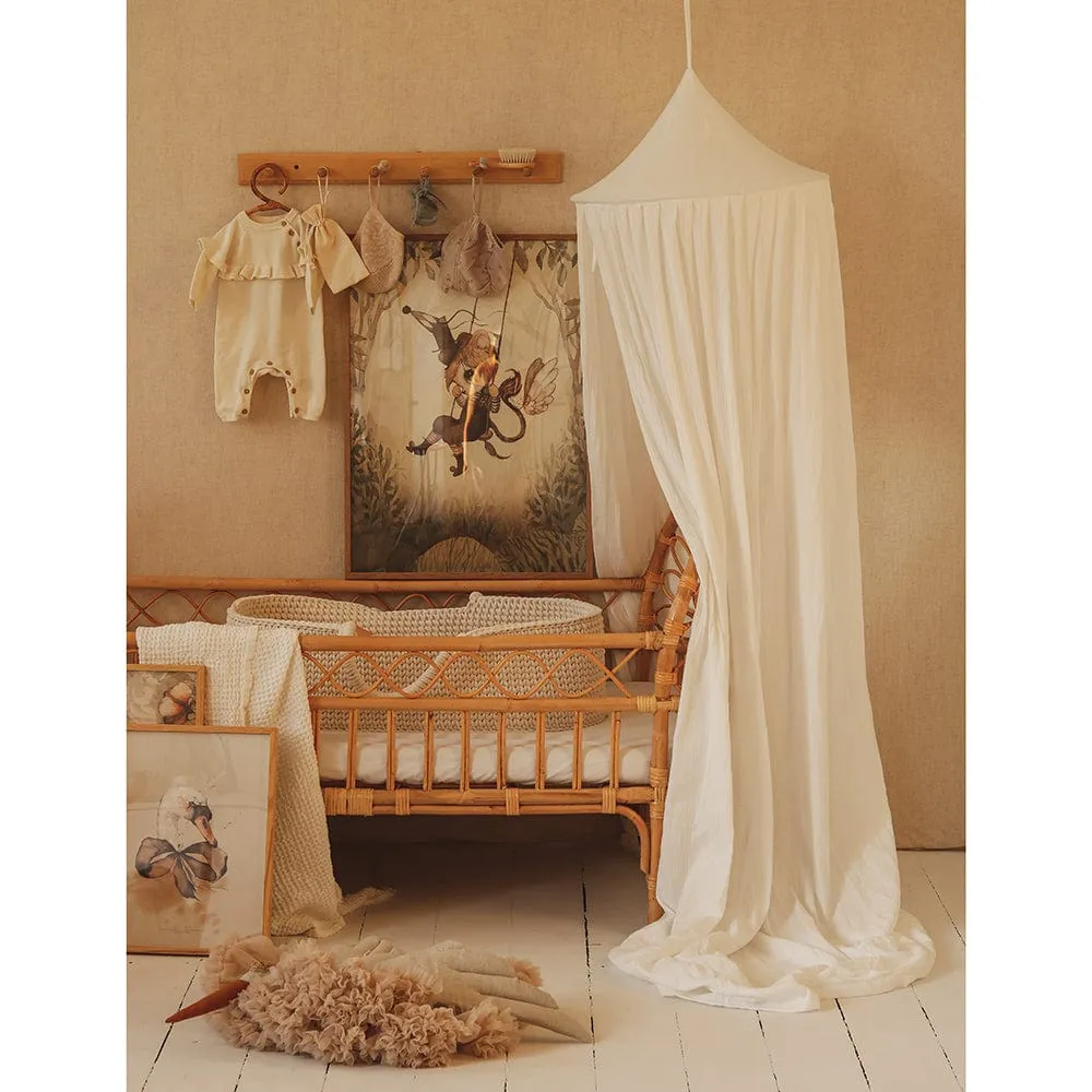 Cream Decorative Canopy - Cream