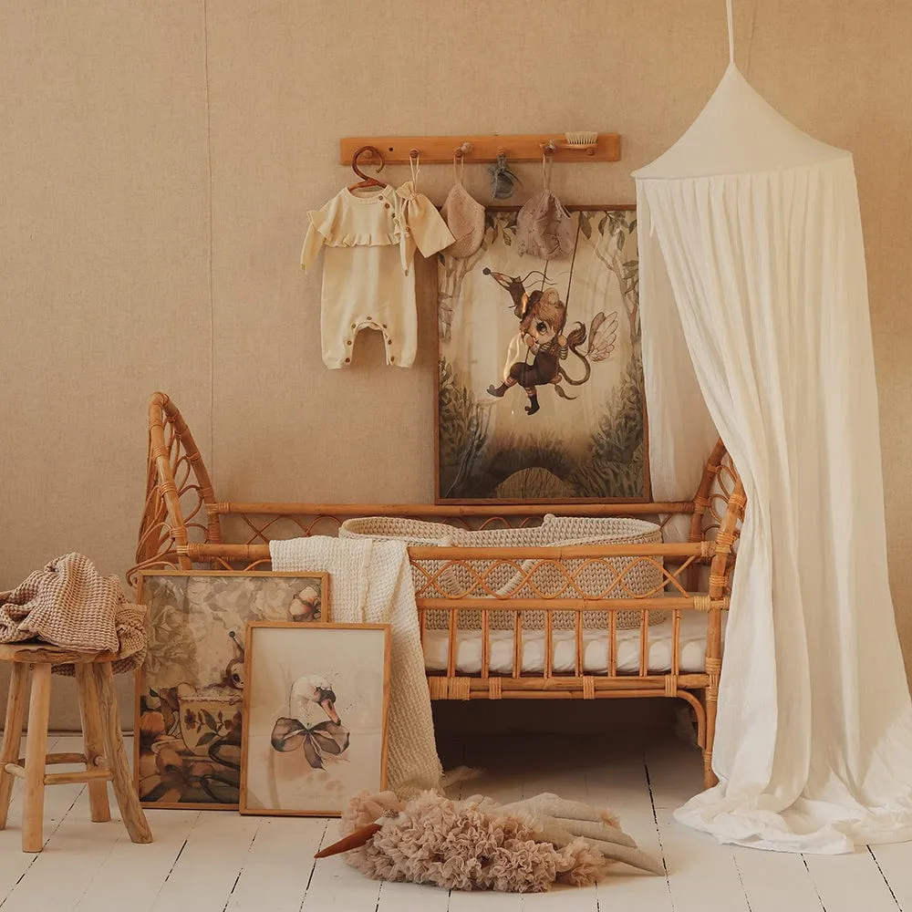 Cream Decorative Canopy - Cream