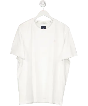 Crew Clothing Company White Round Neck Tee UK XXL