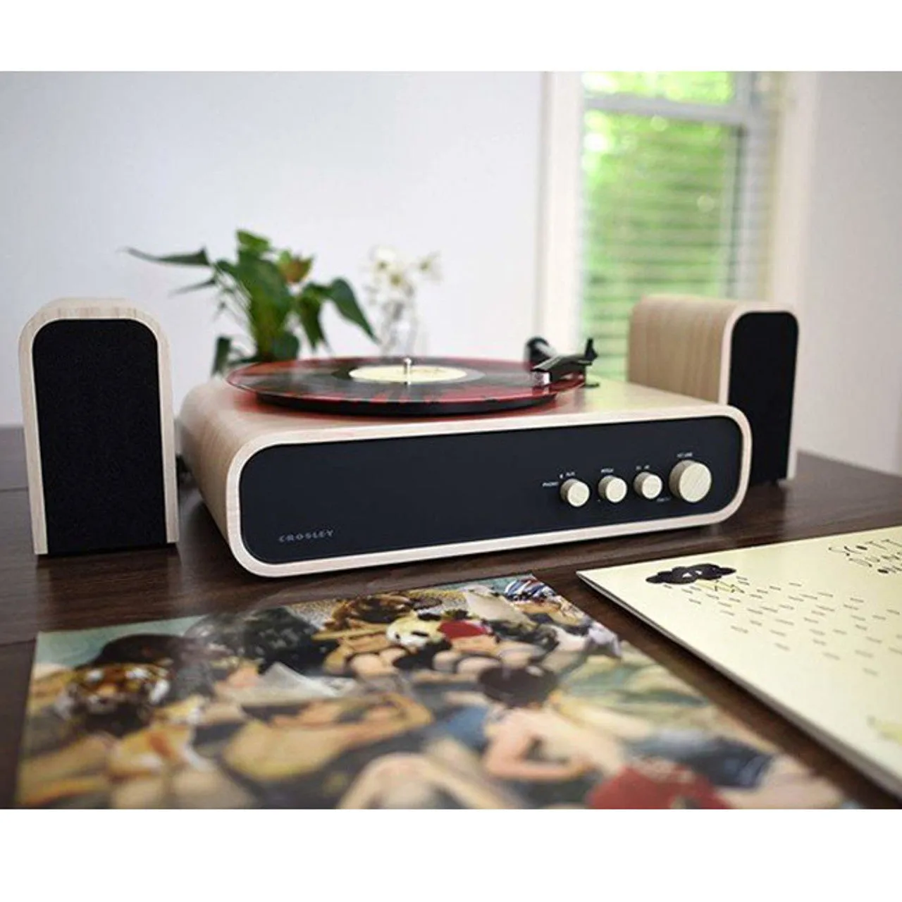 Crosley Gig Record Player with Speakers