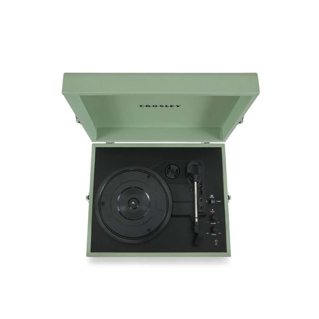 Crosley Voyager Portable Turntable, Sage