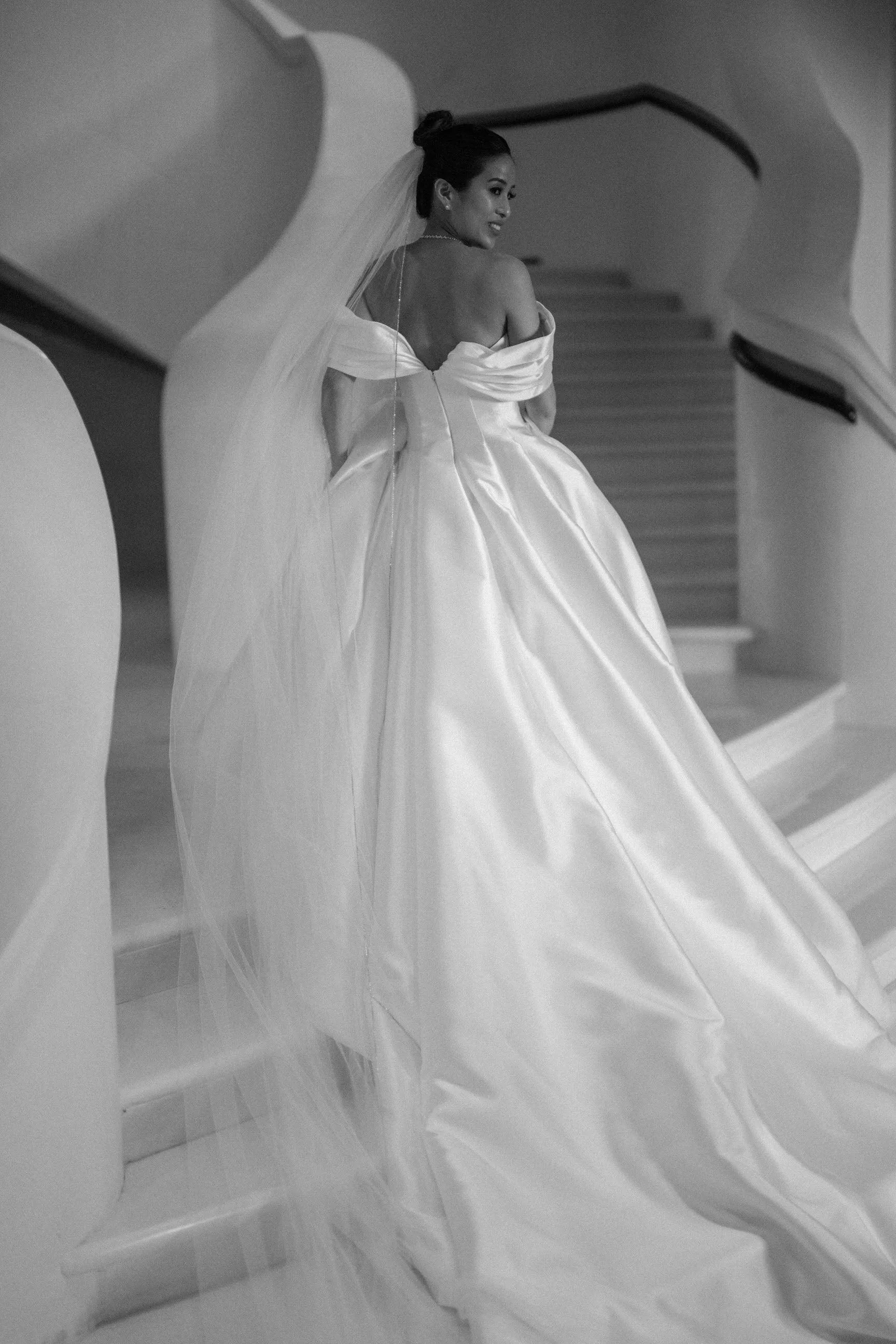 Crystal Trimmed Cathedral Length Wedding Veil