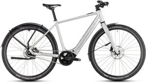 Cube Editor Hybrid SLX FE 400X Electric Hybrid Bike 2025 - Sleek Grey