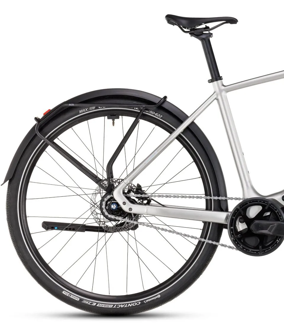 Cube Editor Hybrid SLX FE 400X Electric Hybrid Bike 2025 - Sleek Grey