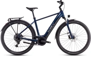 Cube Touring Hybrid One 500 Electric Hybrid Bike 2025 - Deep Sea