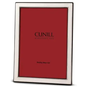 Cunill Contemporary Plain 4x6 Non-Tarnish Sterling Silver Picture Frame