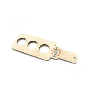 Custom Beer Paddle / Bar Flight 3 Hole
