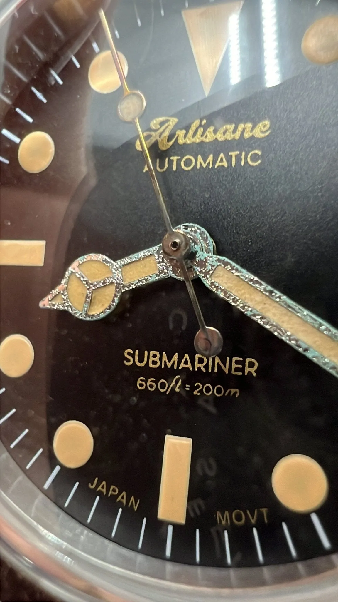 Custom build Men's Watch, Mechanical Watch - Artisane, Diving Watch, Age  Vintage Watch with Leather Watch Strap, Gift Ideas