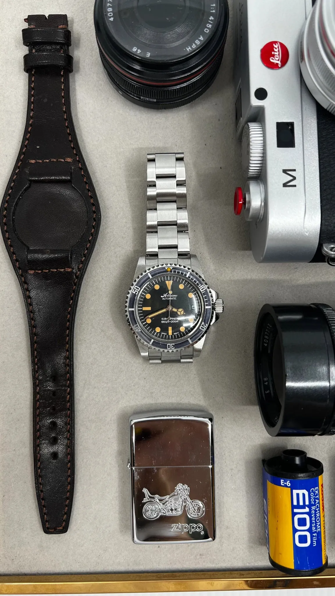Custom build Men's Watch, Mechanical Watch - Artisane, Diving Watch, Age  Vintage Watch with Leather Watch Strap, Gift Ideas