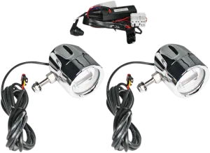 Custom Dynamics PB-FOG-HD-C LED Halo Fog Lights - Chrome