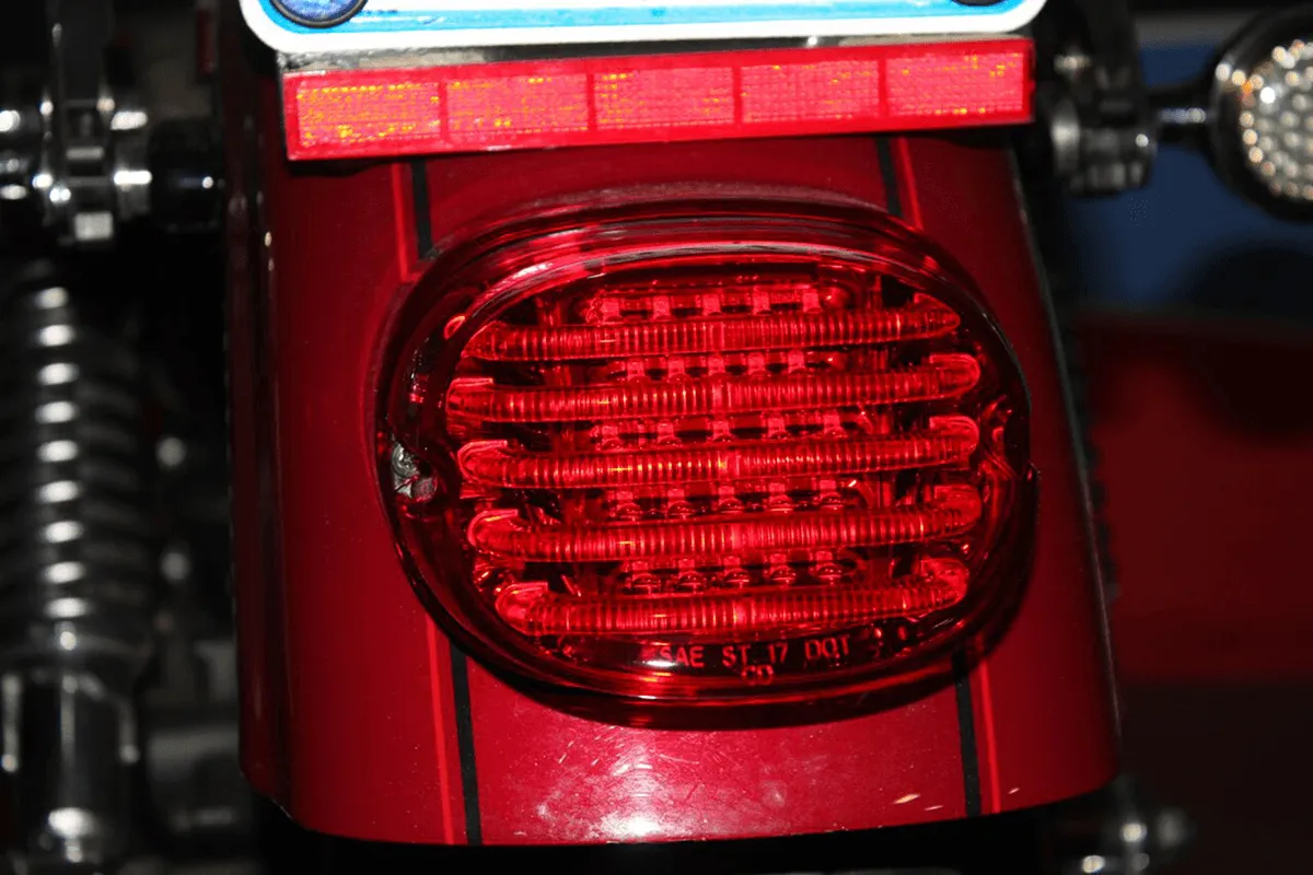 Custom Dynamics PB-TL-LP-R Probeam LED Taillight without License Plate Illumination Window - Red