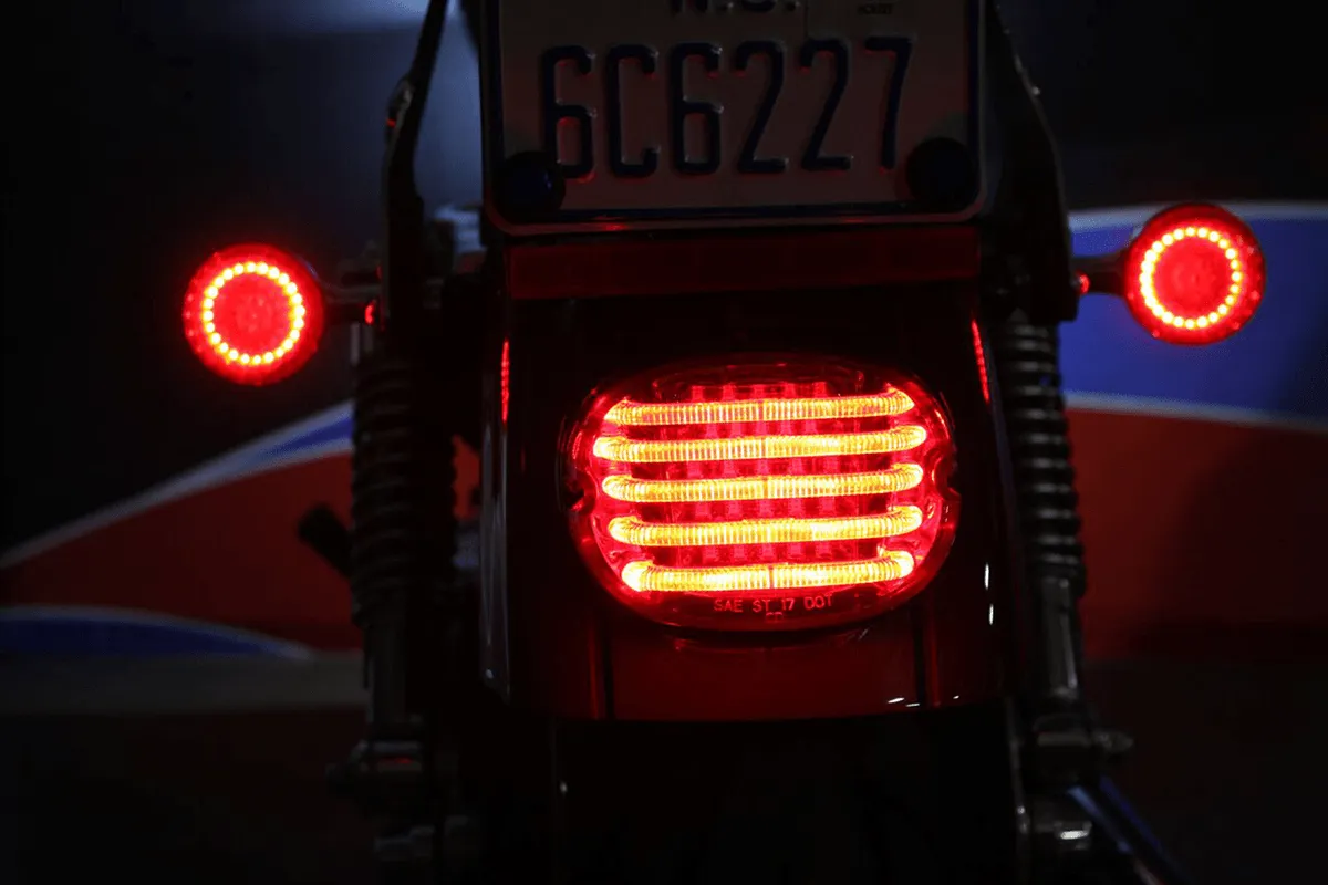 Custom Dynamics PB-TL-LP-S Probeam LED Taillight without License Plate Illumination Window - Smoke