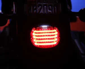 Custom Dynamics PB-TL-LPW-R Probeam LED Taillight with License Plate Illumination Window - Red