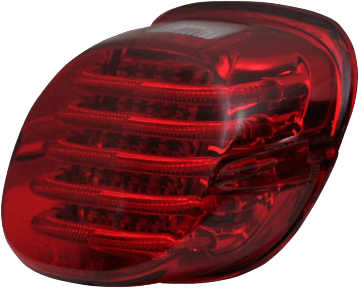 Custom Dynamics PB-TL-LPW-R Probeam LED Taillight with License Plate Illumination Window - Red