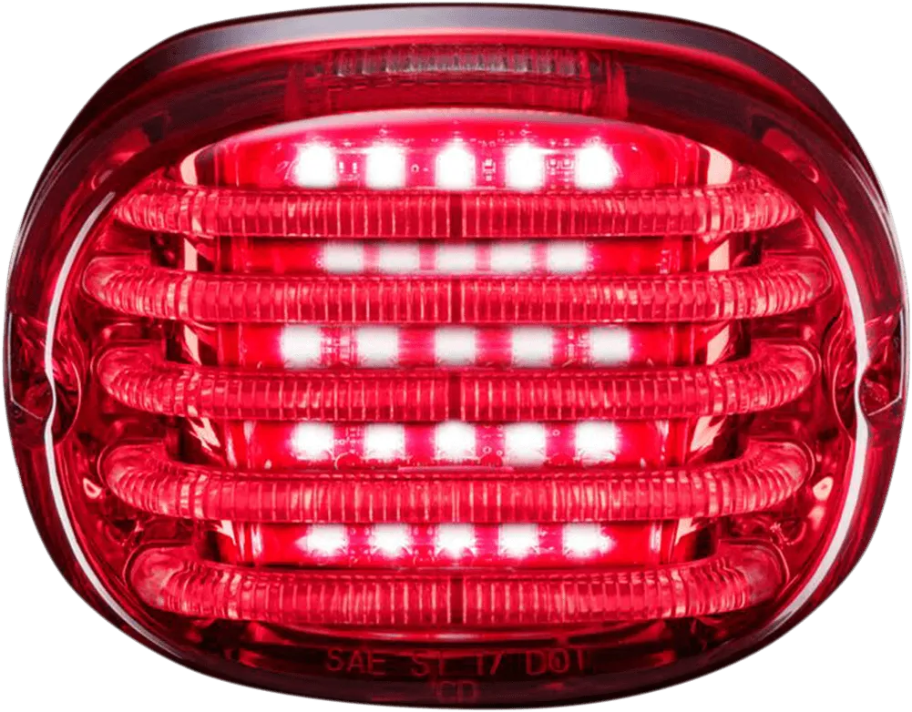 Custom Dynamics PB-TL-SB-R Probeam LED Squarback Taillight without License Plate Illumination Window - Red