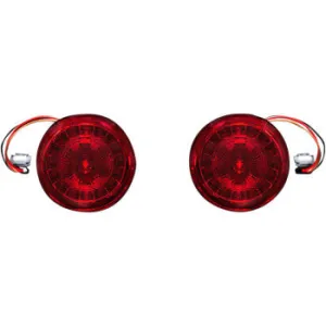 Custom Dynamics ProBEAM® Red LED Turn Signals with Red Lenses