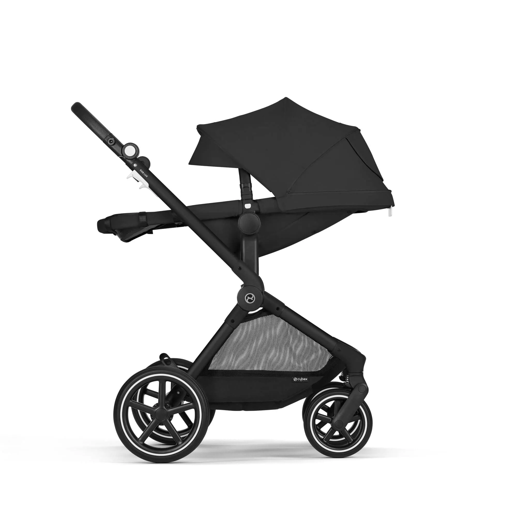 Cybex Eos Lux Luxury 9 Piece Bundle in Moon Black