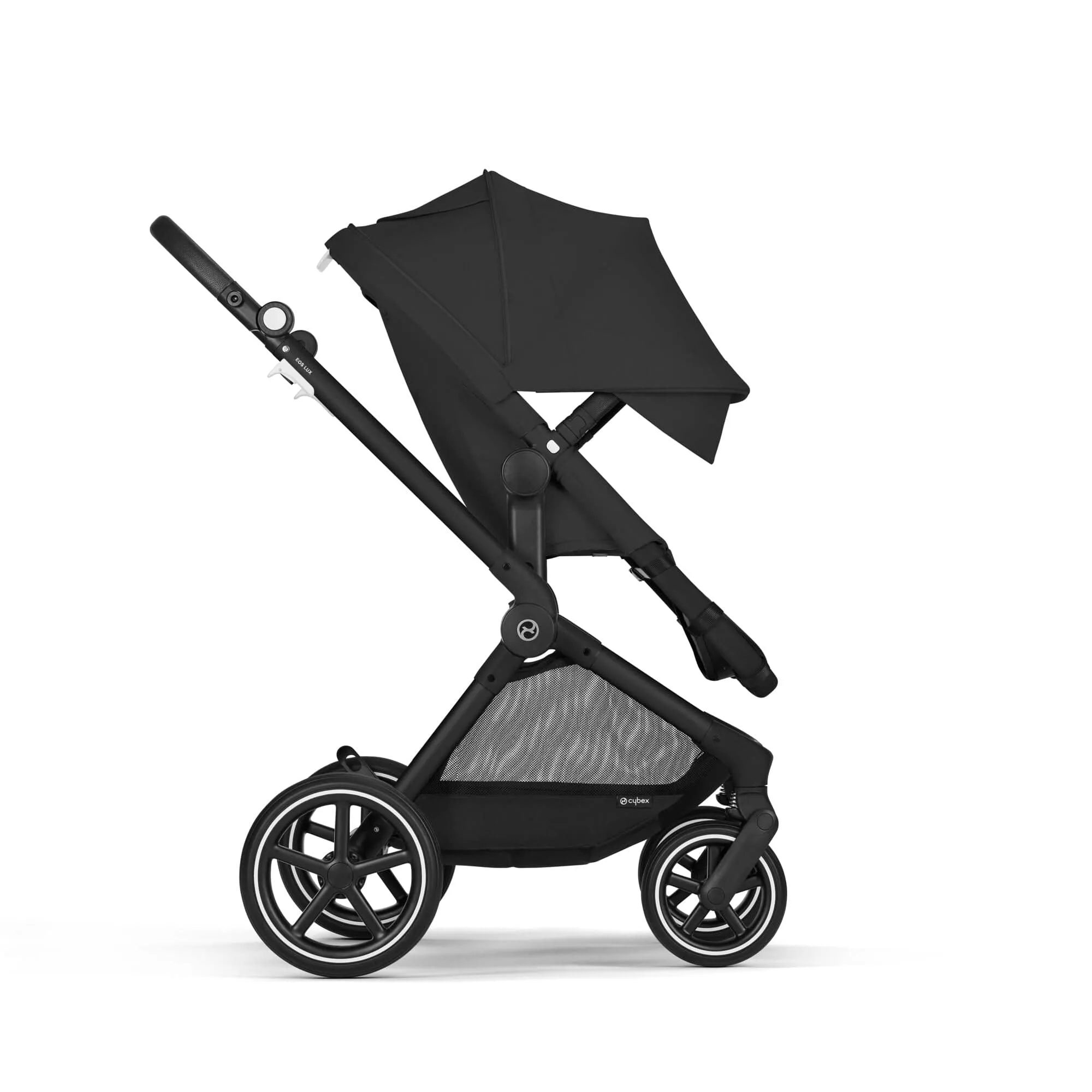 Cybex Eos Lux Luxury 9 Piece Bundle in Moon Black