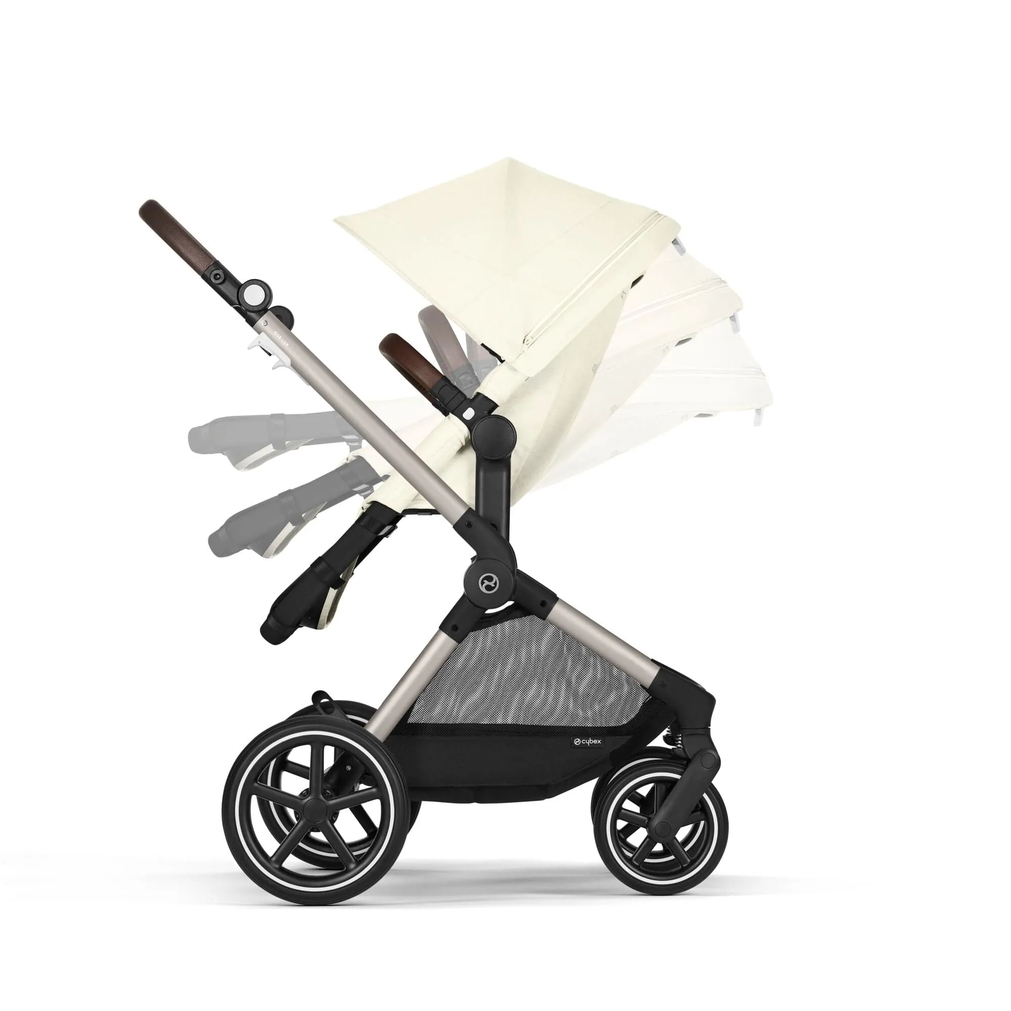 Cybex Eos Lux Luxury 9 Piece Bundle in Seashell Beige