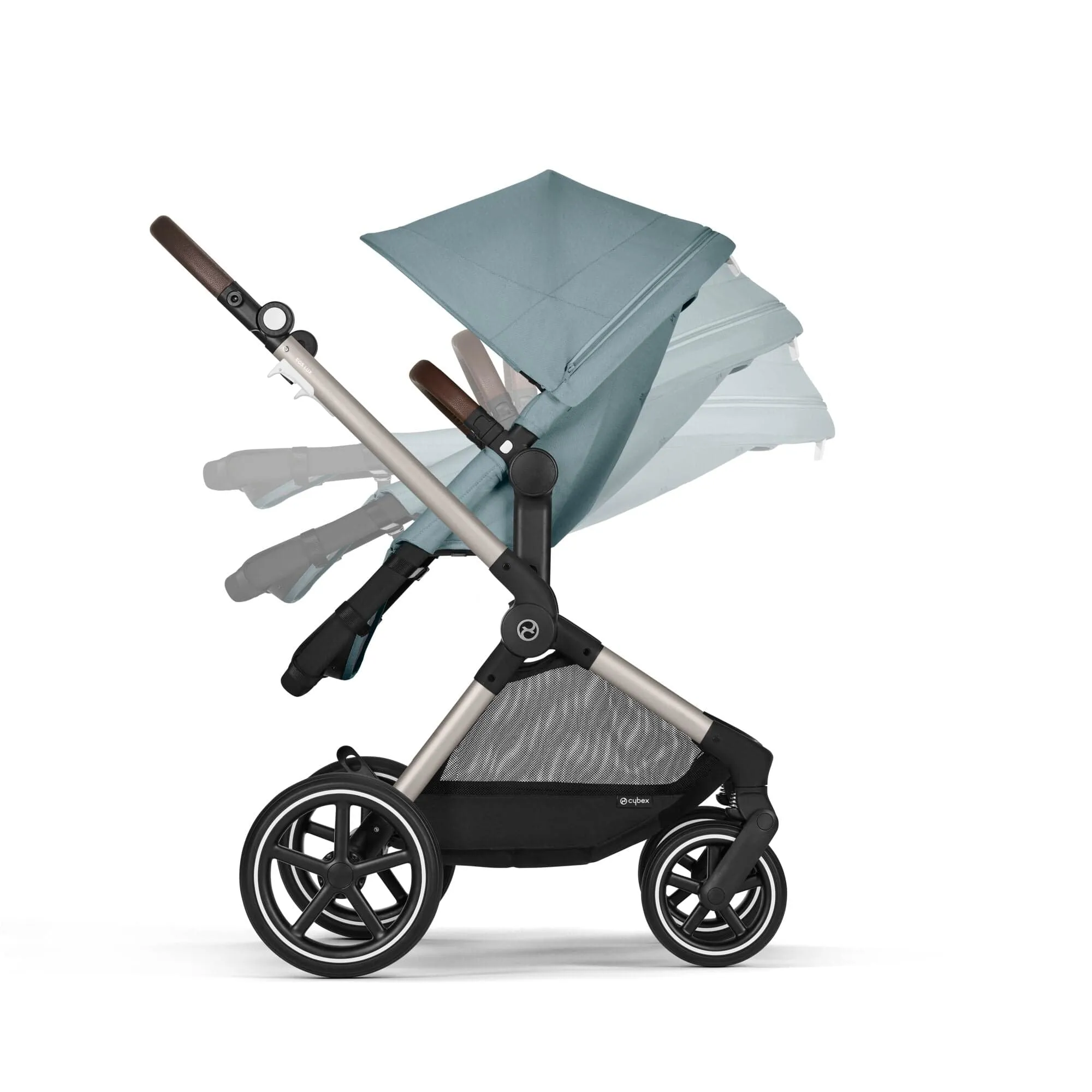 Cybex Eos Lux Luxury 9 Piece Bundle in Sky Blue
