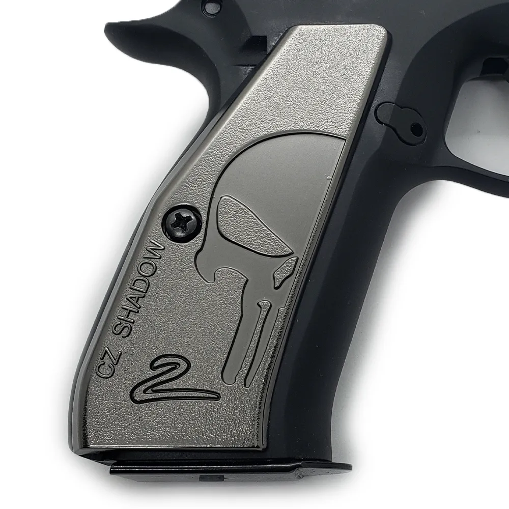 CZ 75 Grips Shadow 2 Skull Full Size 75 B  SP-01  Nickel