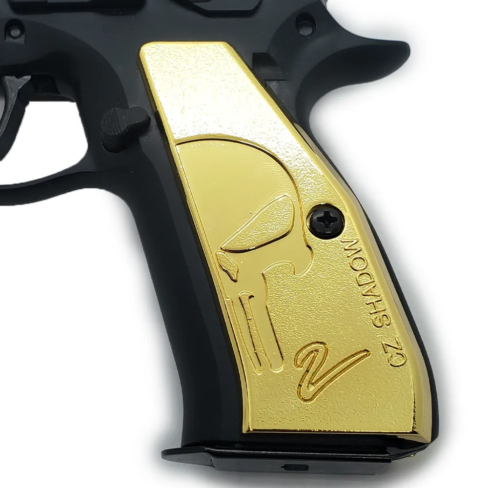 CZ 75 Grips Shadow 2 Skull Full Size 75 B  SP-01  Nickel