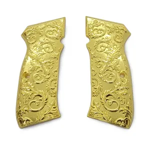 CZ 75B Grips Scroll Full Size 75 B BD SP-01 Shadow 2 Gold #T-CZ13
